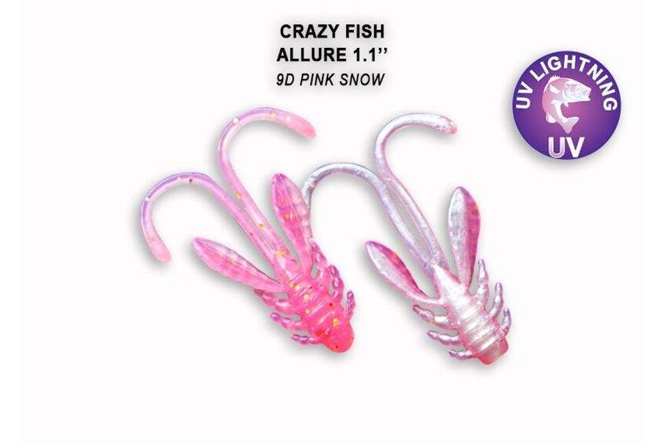 Crazy Fish Gumová Nástraha Allure 9D
