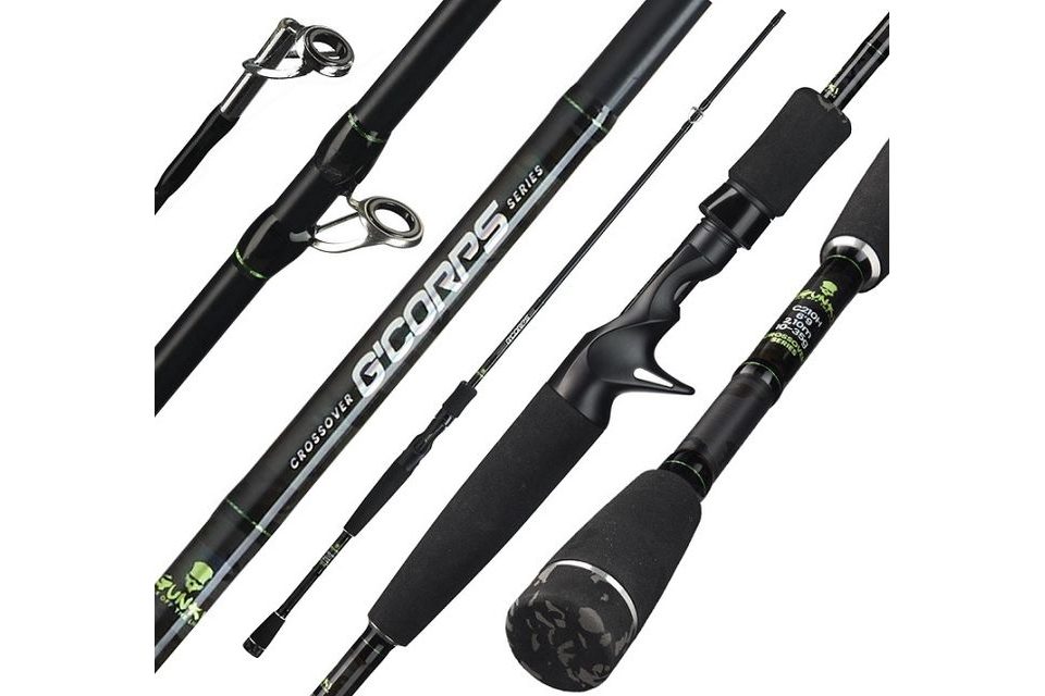 Gunki G'Corps Crossover Bait Casting Rods from