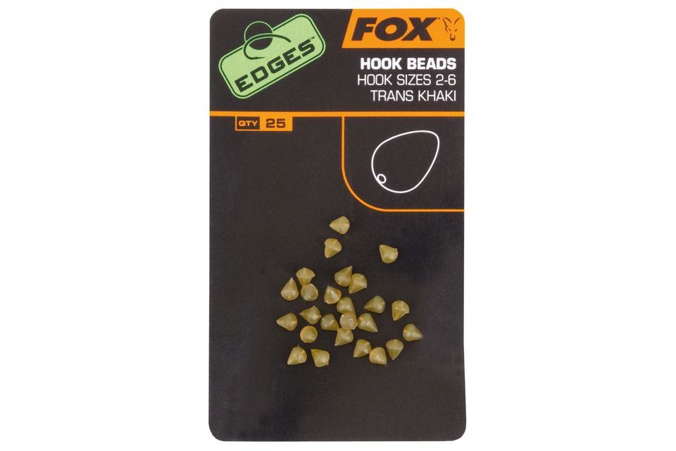 Fox Zarážky na háček Edges Hook Bead 25ks