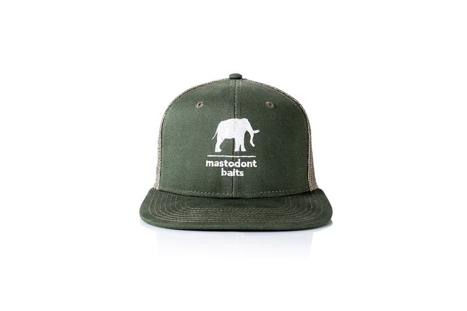 Mastodont Baits Snapback olivová