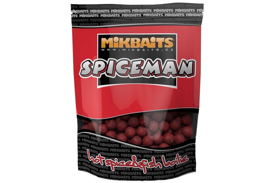 Mikbaits Boilie Spiceman Kořeněná játra 1kg