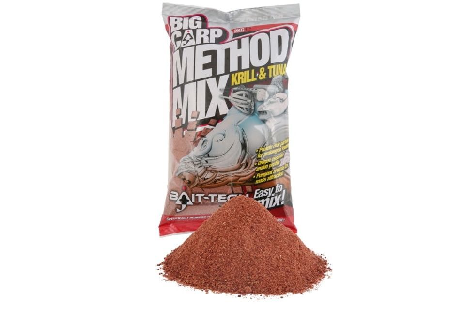 Bait-Tech Krmítková směs Big Carp Method Mix Krill & Tuna 2kg