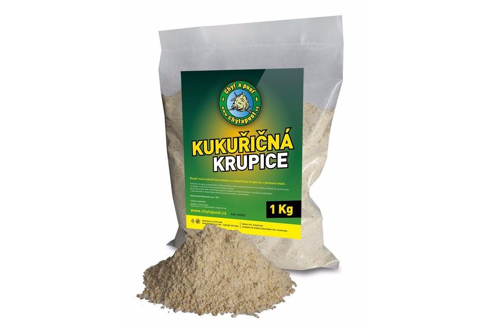 Chyť a pusť Kukuřičná krupice 1kg