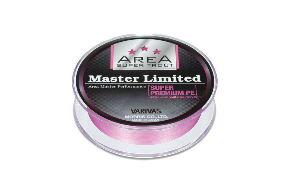 Varivas Šnúra Super Trout Area MLD Super Premium PE Tournament Pink 75m