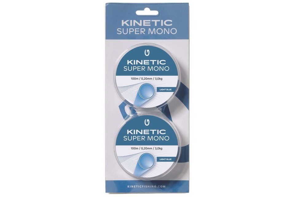 Kinetic Vlasec Super Mono Light Blue 2x100m