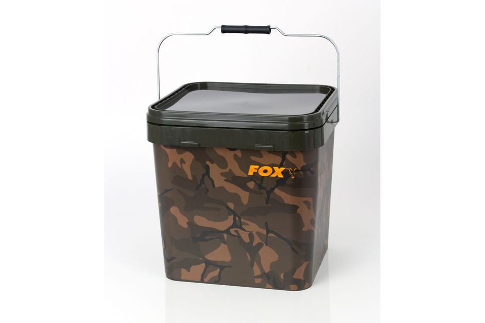 Fox Kbelík plastový Camo Square Bucket 17l