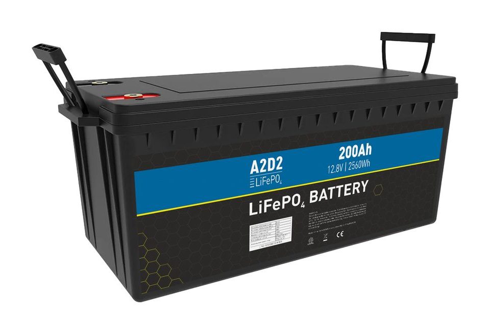 A2D2 Batéria LiFePO4 12,8V 200Ah M8