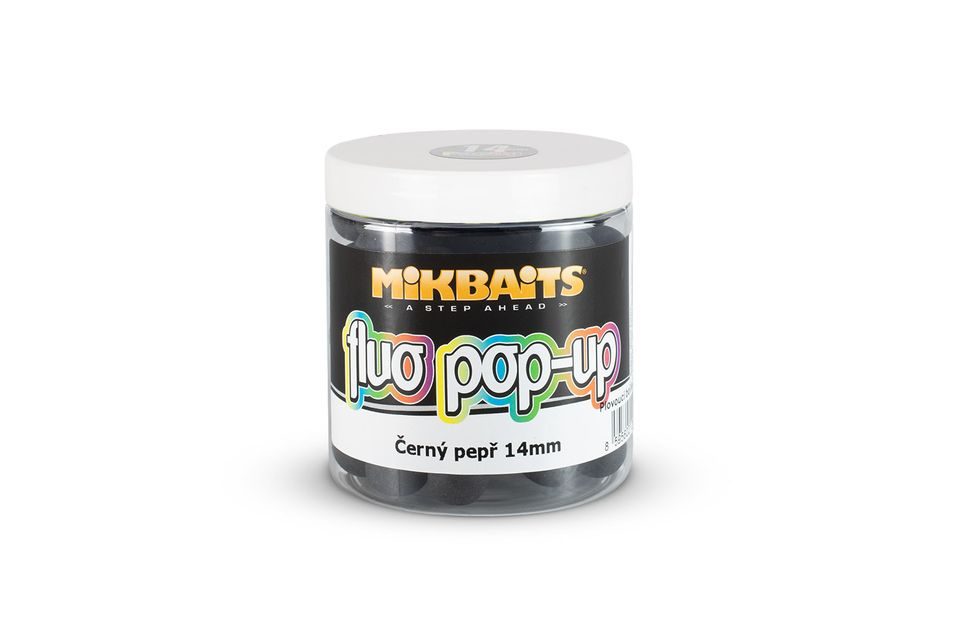 Mikbaits Plovoucí fluo boilie 250ml