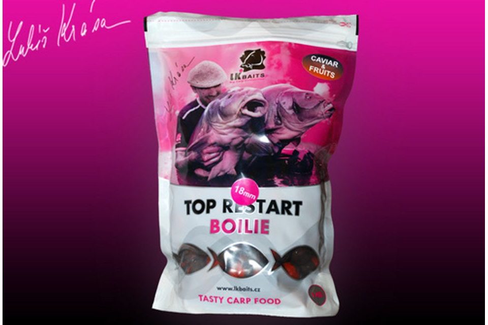 LK Baits Boilie Top ReStart Caviar & Fruits 18mm 1kg