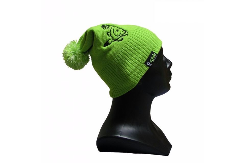 R-Spekt Dětský kulich PomPom Duo beanie limited edition limetkový