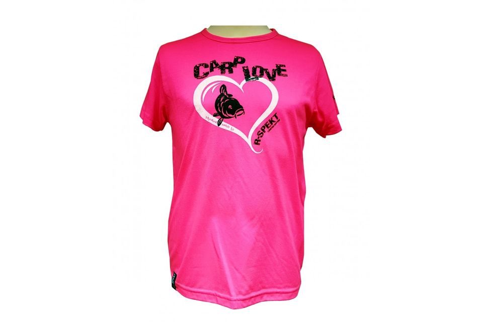 R-Spekt Detské tričko Carp Love fluo ružové