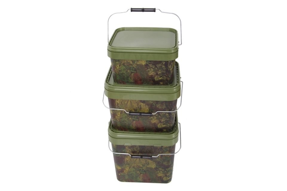 Gardner Kbelík hranatý Square Camo Buckets 17l