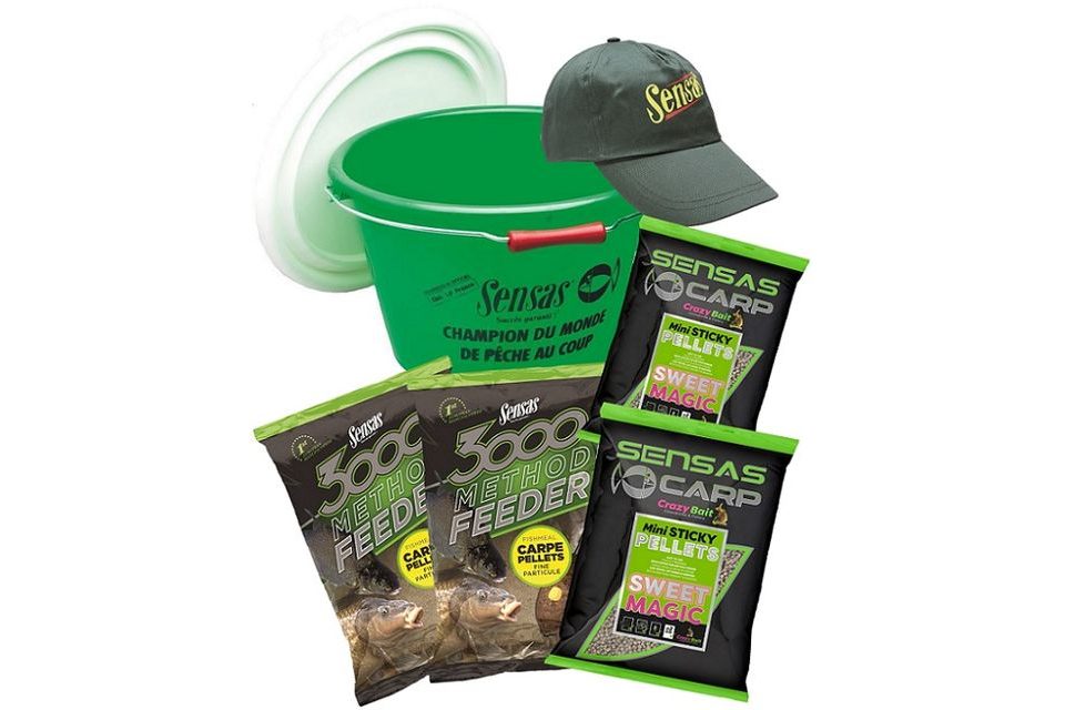 Sensas Akčný vedierko 3000 Method Feeder Pellets