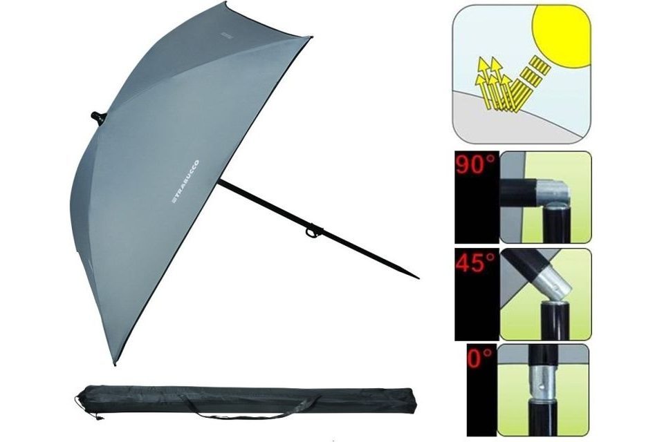 Trabucco Deštník Light Grey Umbrella 150cm