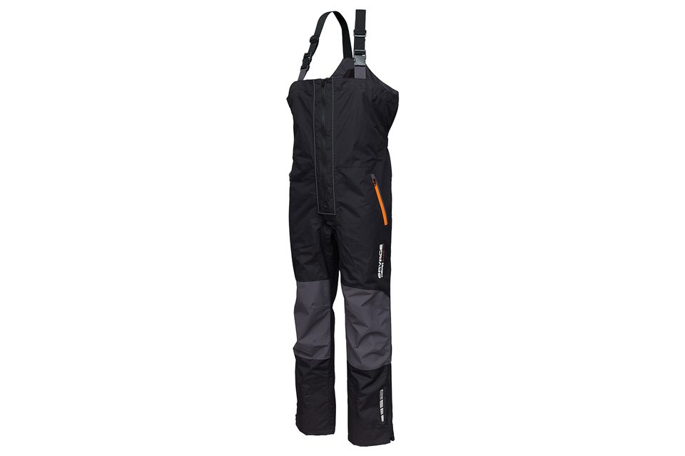 Savage Gear Nohavice WP Performance Bib&Brace Čierna/Sivá