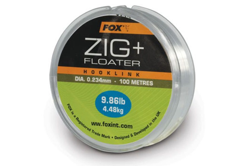 Fox Plovoucí vlasec Zig & Floater Hooklink Clear 100m