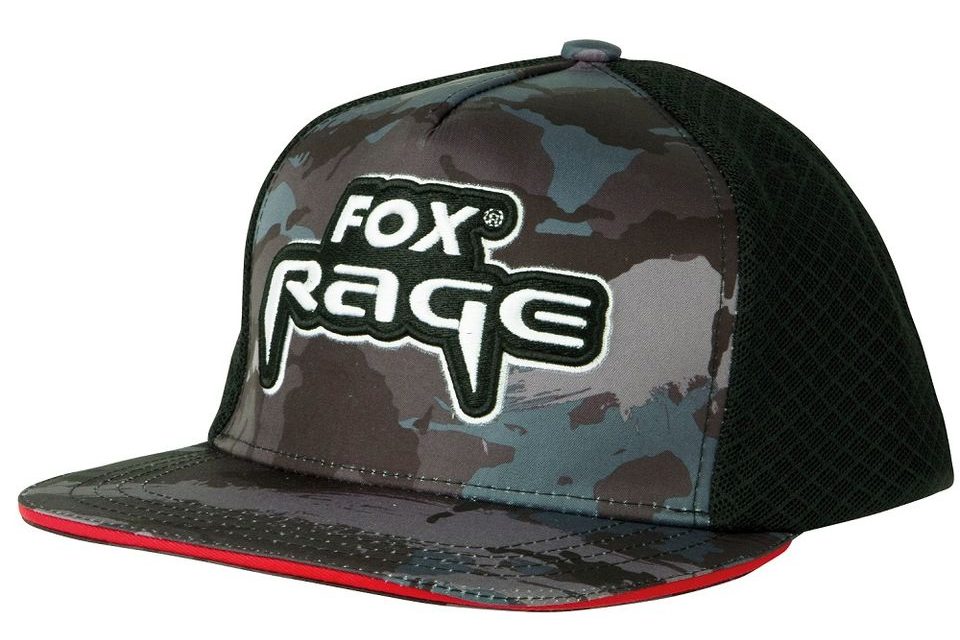 Fox Rage Kšiltovka Camo Flat Peak Baseball Cap