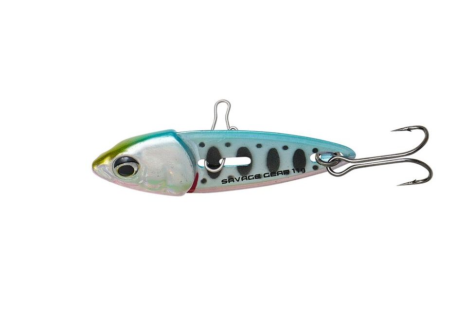 Savage Gear Třpytka Switch Blade Minnow Blue Pink Smolt