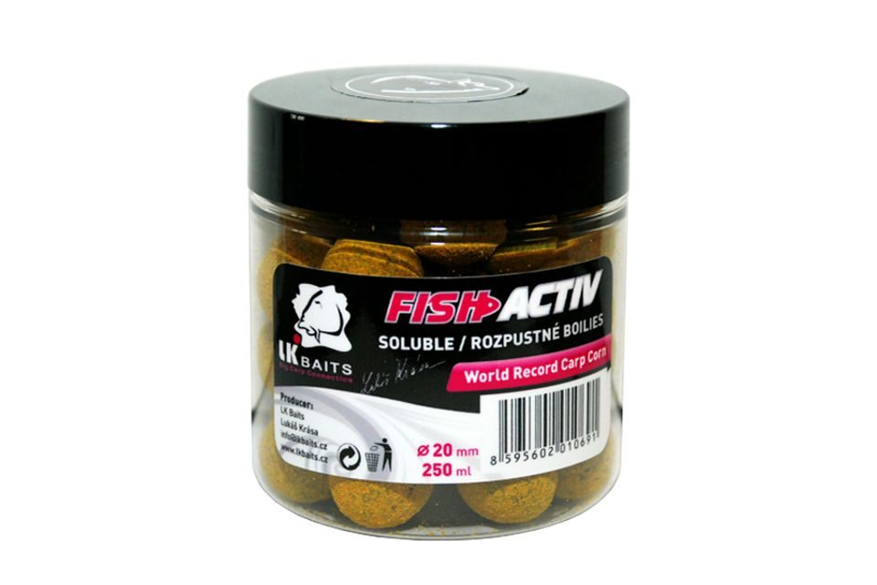 LK Baits Boilie Fish Activ 20mm 250ml