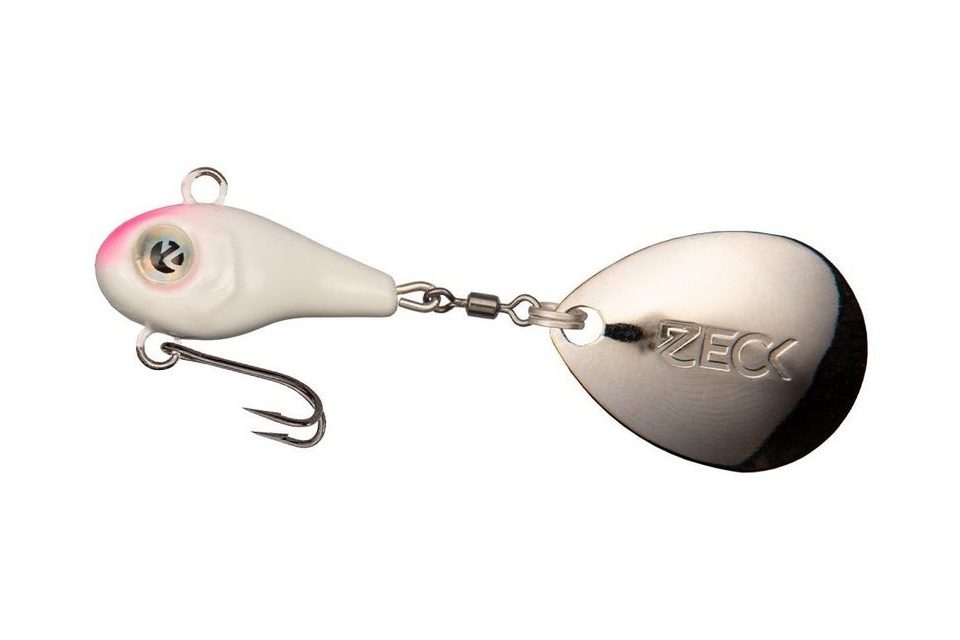 Zeck Jig Spinner Mini Pink Whitey