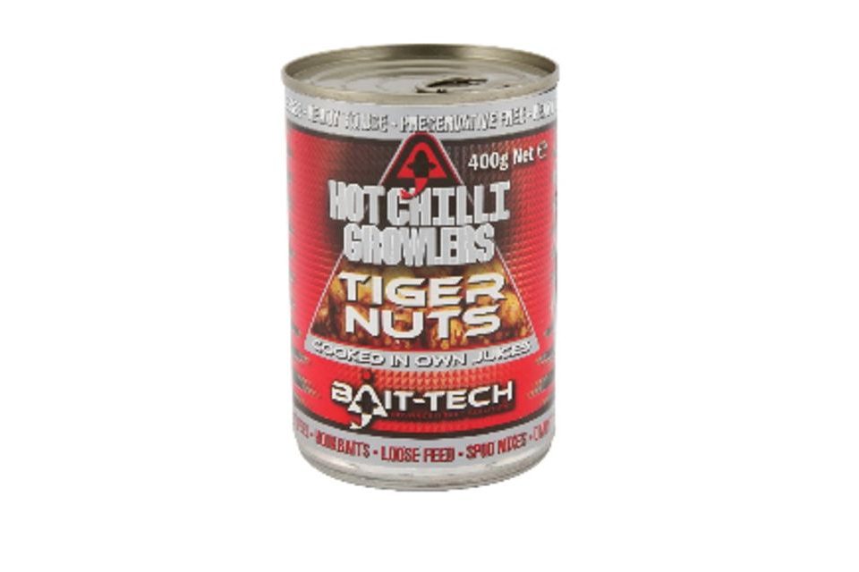 Bait-Tech Tygří ořech v nálevu Hot Growlers Tiger Nuts 400g
