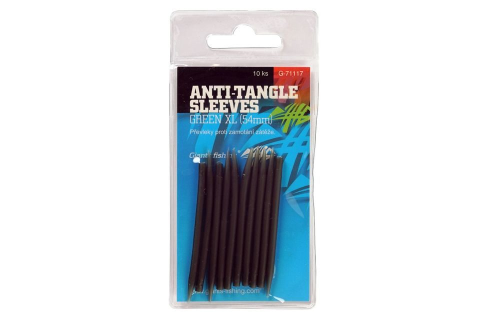 Giants Fishing Prevleky proti zamotaniu Anti-Tangle Sleeves Green XL 54mm 10ks