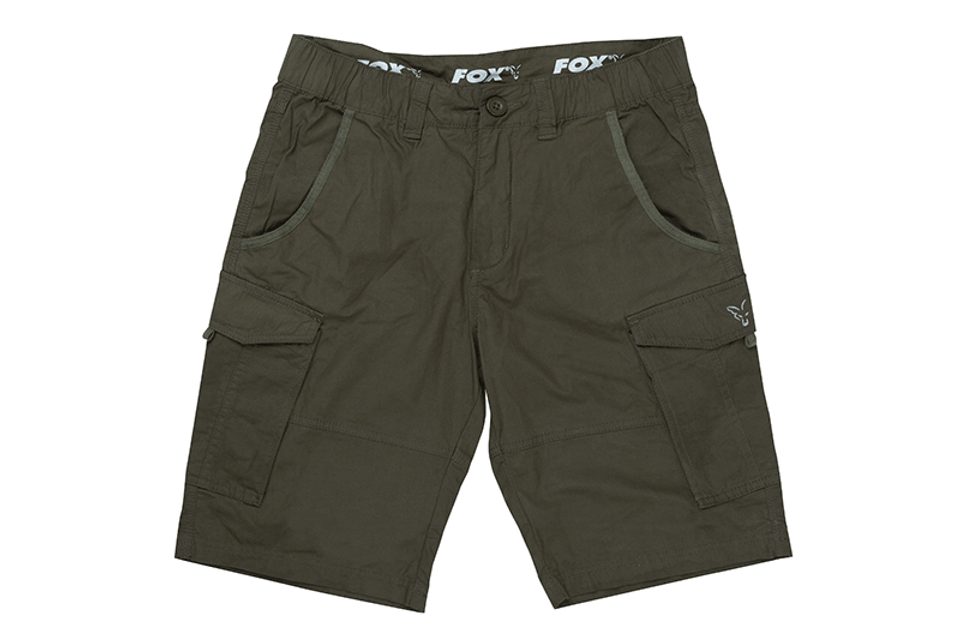 Fox Kraťasy Collection Green & Silver Combat Shorts