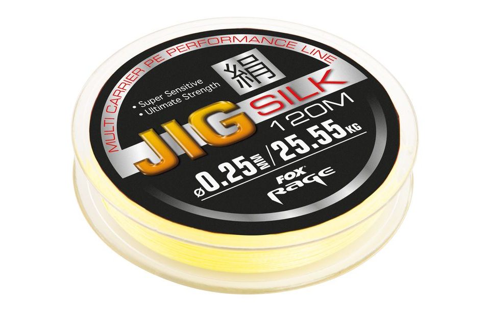 Fox Rage Pletená šňůra Jig Silk 120m