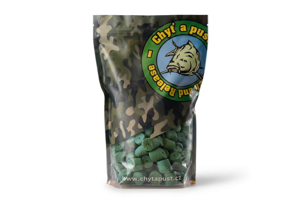 Chyť a pusť Pelety Orlická mušle 20mm s dírou 900g