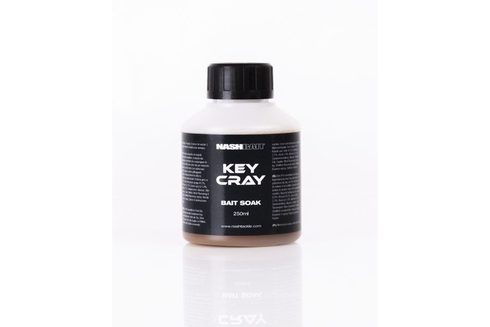 Nash Key Cray Liquid Bait Soak 250ml