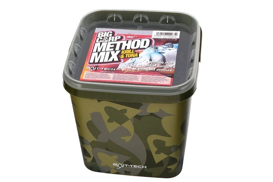 Bait-Tech Krmítková směs Big Carp Method Mix Krill & Tuna 3kg