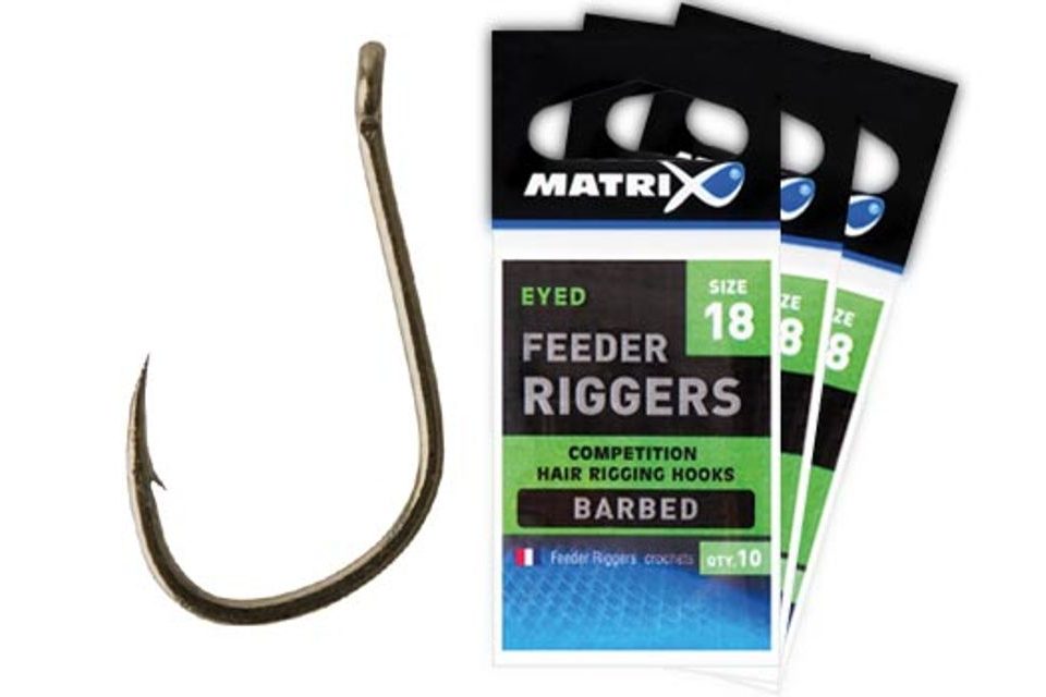 Matrix Háčky Feeder Rigger Hooks 10ks