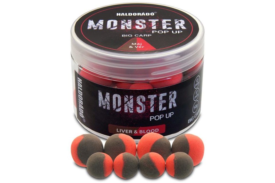 Haldorádó Pop-Up Boilies Method Monster Big Carp 13+17mm 50g