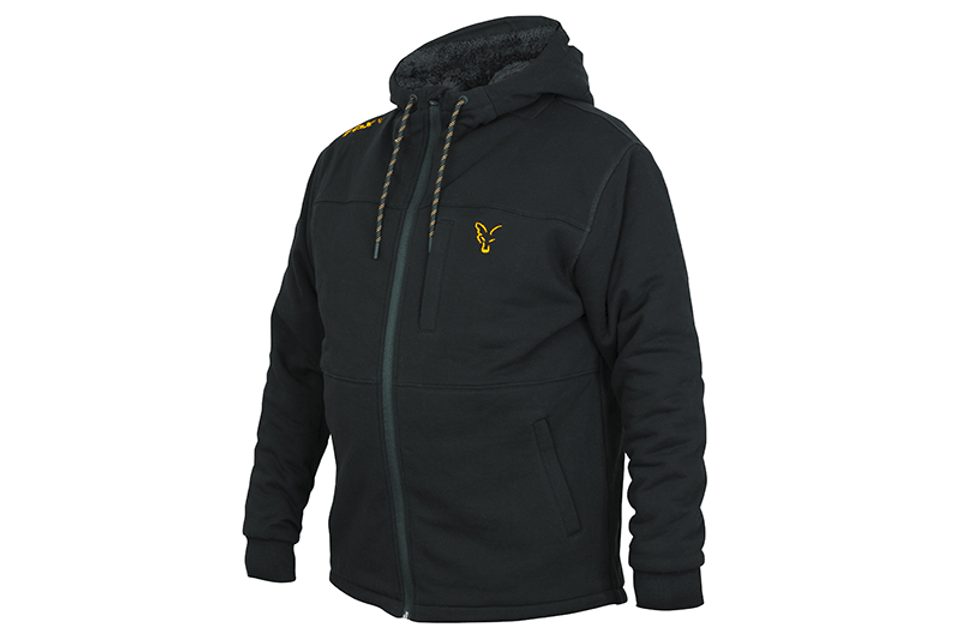 Fox Mikina Collection Sherpa Hoody Black/Orange