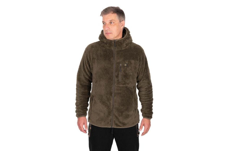 Fox Bunda Khaki HD Premium Full Zip Teddy Jacket