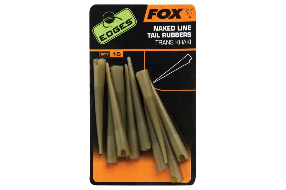 Fox Převleky na závěsky Edges Naked Line Tail Rubbers 10ks