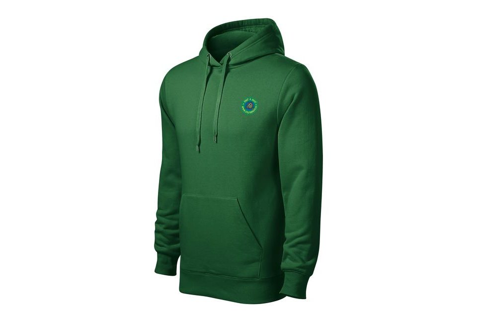Chyť a pusť Mikina Hooded sweater zelená