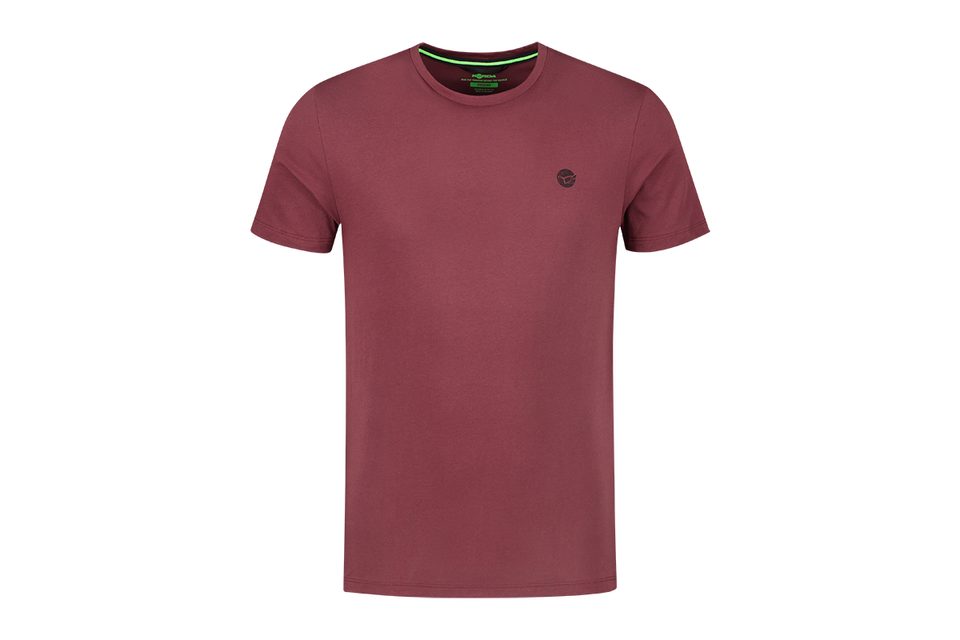 Korda Triko LE Scaley Tee Burgandy BLK Print