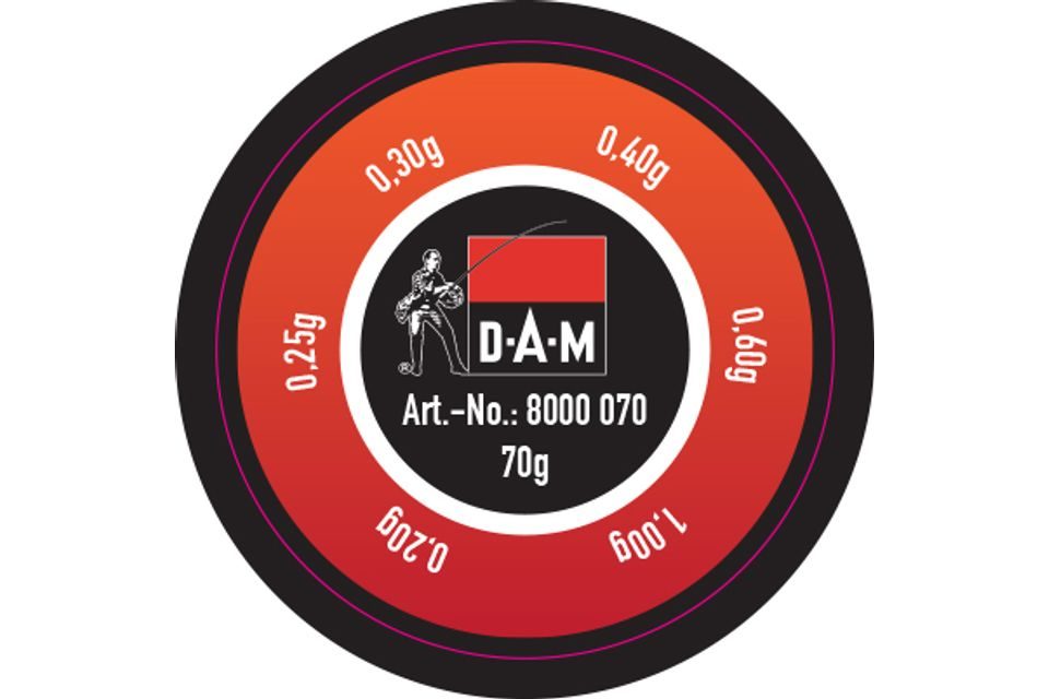DAM Broky Split Shot Dispenser Lead 70g