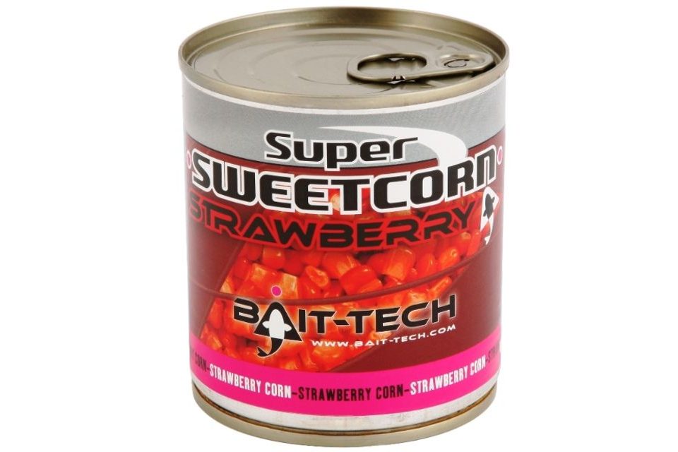 Bait-Tech Kukuřice Super Sweetcorn Jahoda 300g