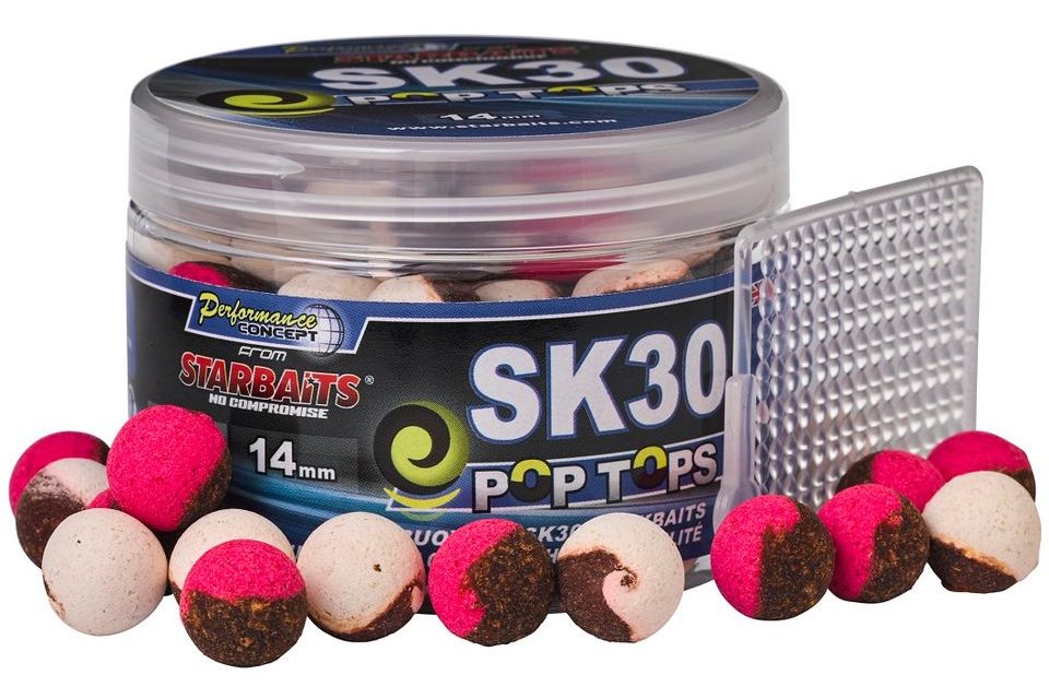 Starbaits Vyvážené boilie Pop Tops SK 30 60g