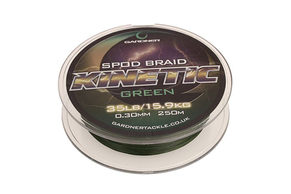 Gardner Splétaná šňůra Kinetic Spod Braid 0.36mm 35lb 250m