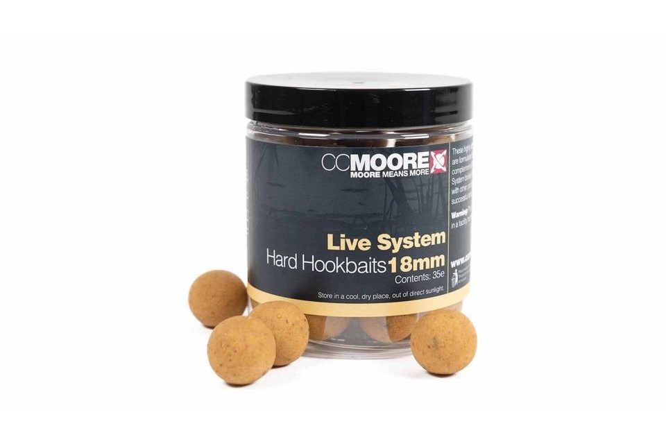 CC Moore Hard boilie Live system 18mm 35ks