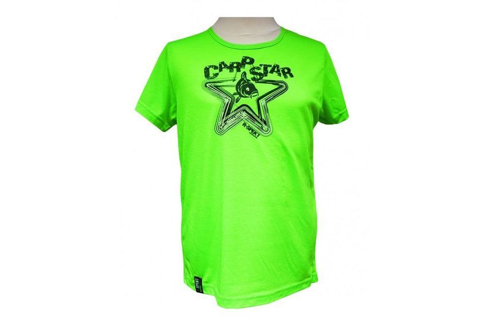 R-Spekt Detské tričko Carp Star fluo green