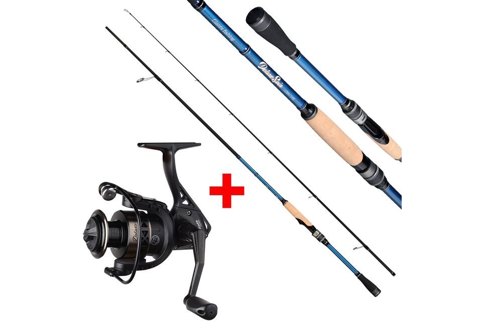 Giants Fishing Prut Deluxe Spin 2,43m 7-25g + Naviják Deluxe FD 3000