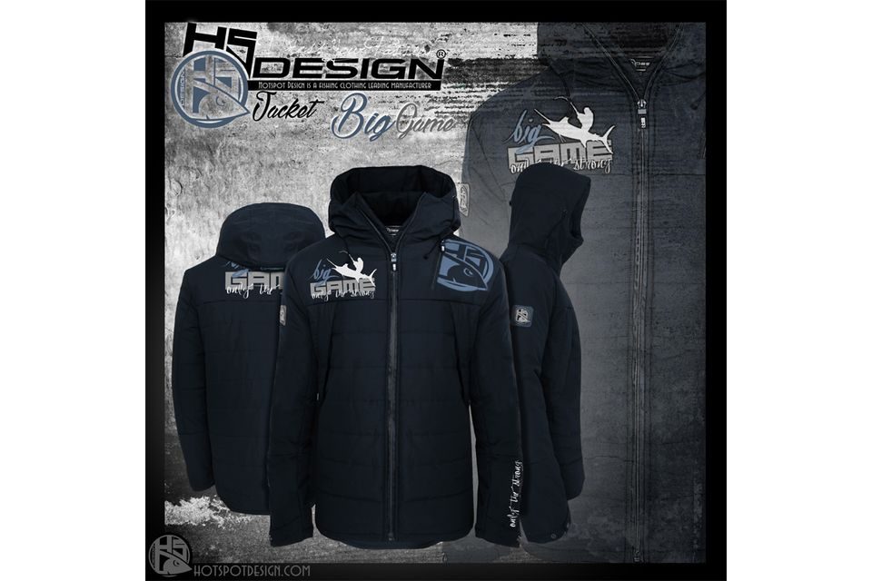 Hotspot Design Bunda Big Game Zip