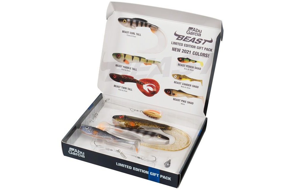 Abu Garcia Limitované Vánoční balení nástrah Beast Gift Pack 6 ks LTD 2021 Clear Water