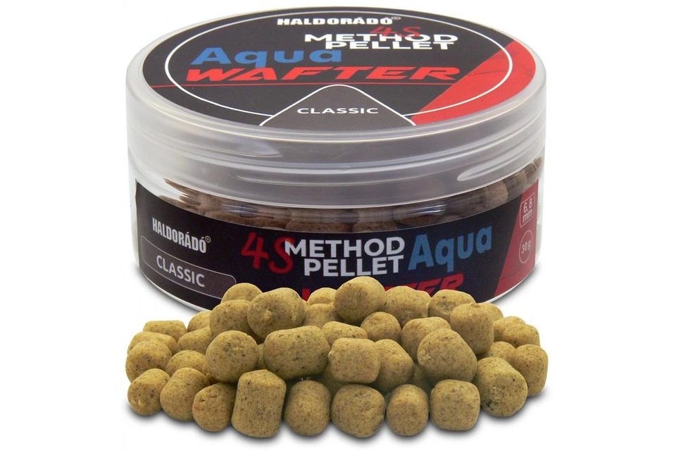 Haldorádó Pelety 4S Method Pellet Aqua Wafters 6+8mm 30g