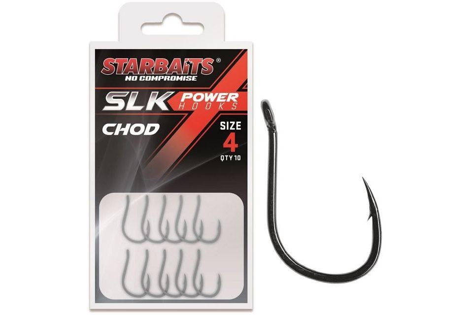 Starbaits Háčky Power PTFE Teflon Chod 10ks