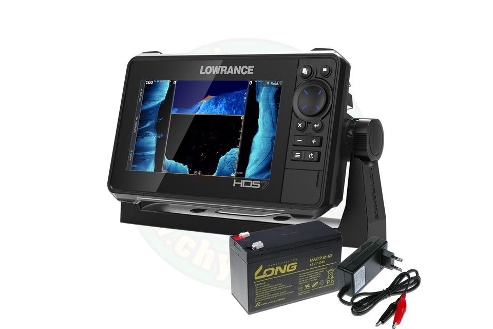 Lowrance Echolot HDS LIVE 7 se sondou Active Imaging 3v1 + baterie + nabíječka ZDARMA